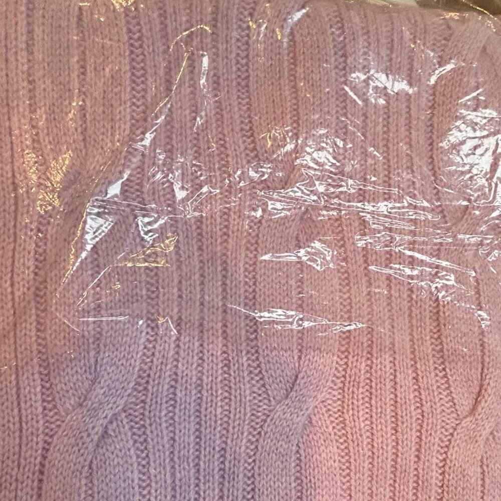 J. Crew NIP 100% Cashmere Winter Scarf Lavender